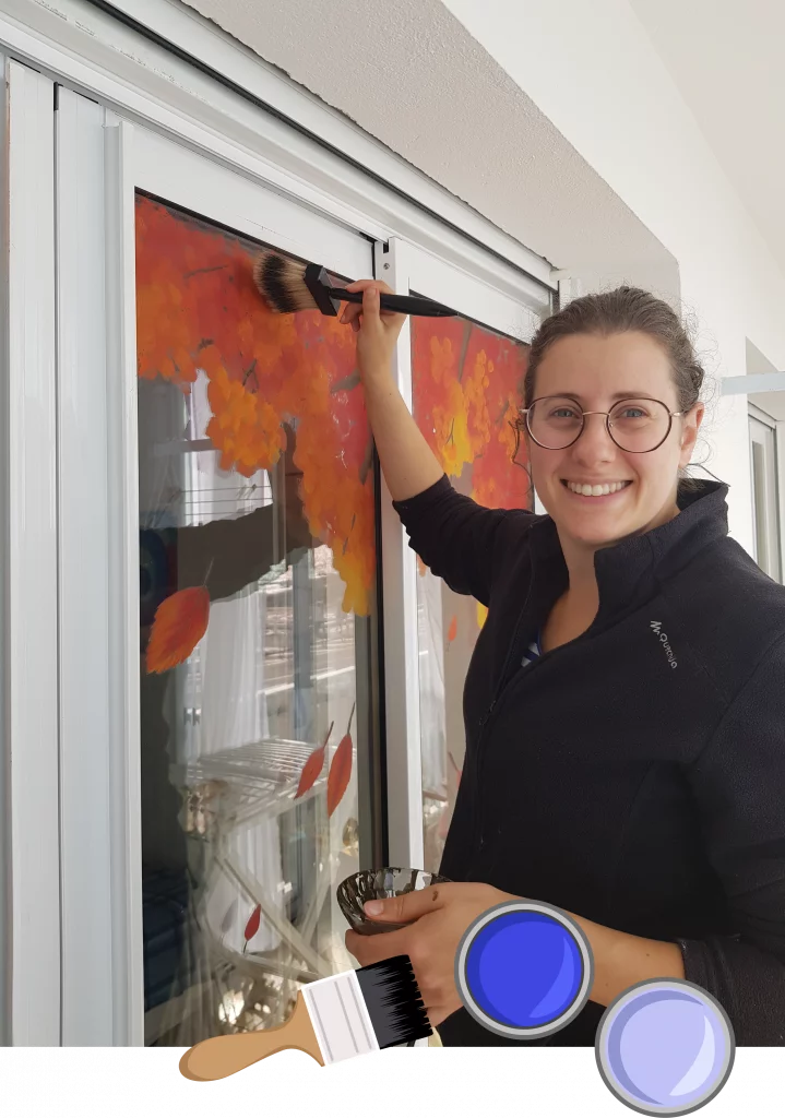 Portrait de Céline Gravier, Ô Peintre Enchanteur.